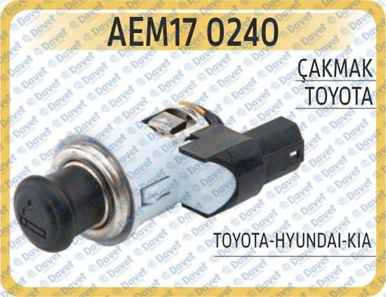 AEM 170240 Cakmak Corolla Soketli